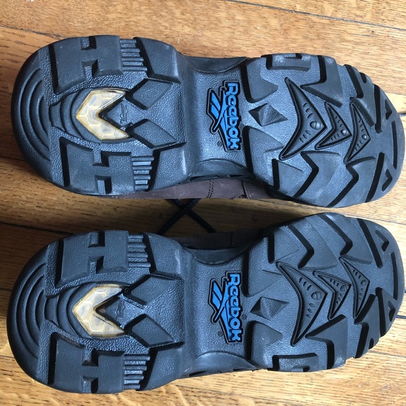 NEW Reebok Outdoor Hiking Hexalite Sole Leather Shoes - Sz 12 - Picture 5 of 6